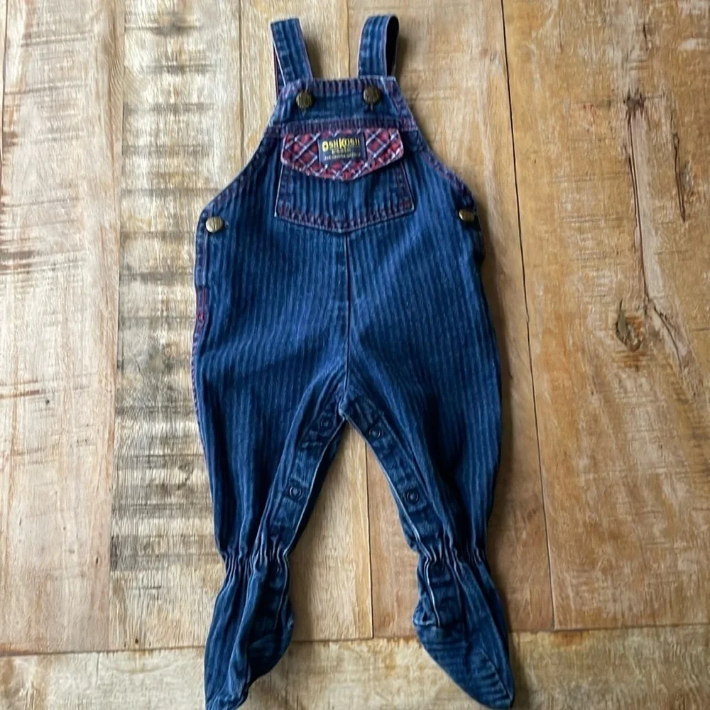 Vintage Oshkosh overalls size 6-9m